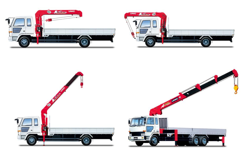 2.1ton Isuzu Transportation Lorry Mounted Crane