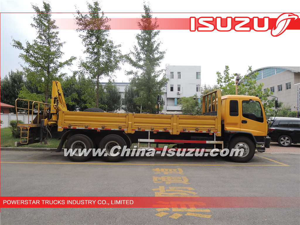 Isuzu Crane trucks with Hydraulic Hyva crane 