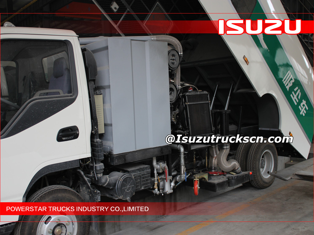 EFL Isuzu jalan bersih truk penyapu vakum penyapu jalan industri Isuzu