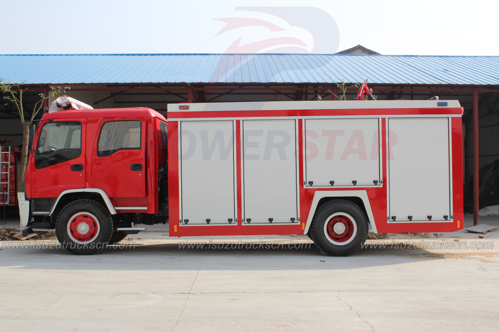 2016 New FTR ISUZU 190hp Foam fire truck for sale