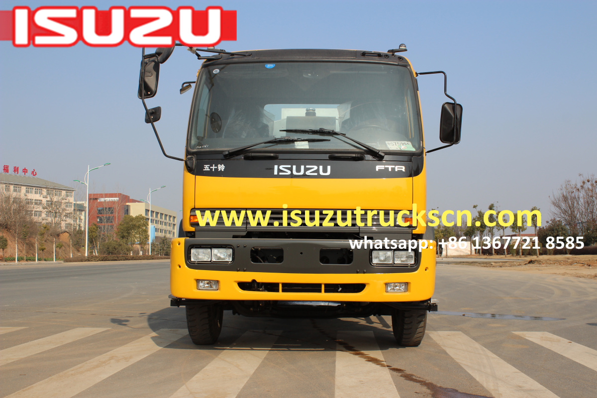 10000L Myanmar Japanese ISUZU FTR Automatic Bitumen Transportation Tank/Asphalt Transportation Tank Truck