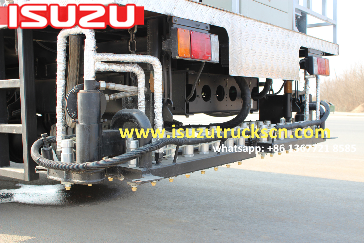 10000L Myanmar Japanese ISUZU FTR Automatic Bitumen Transportation Tank/Asphalt Transportation Tank Truck