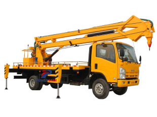 Truk plaftform Isuzu Aerial 16Meter Jepang