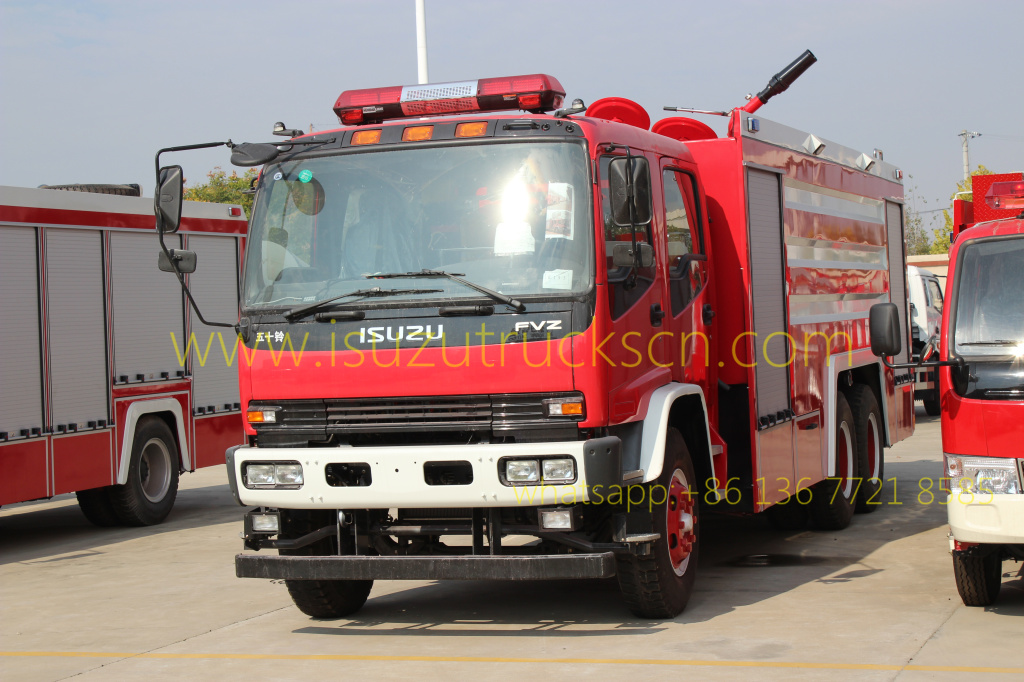 12,000L Foam Water Fire truck Isuzu