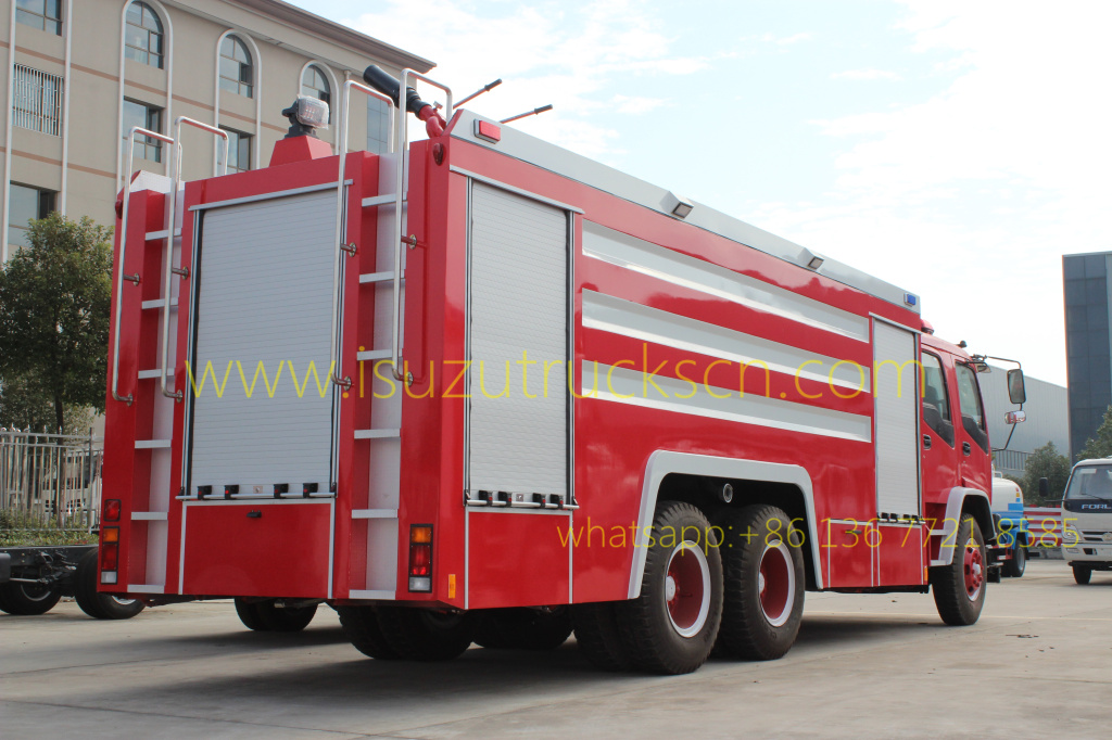 12,000L Foam Water Fire truck Isuzu