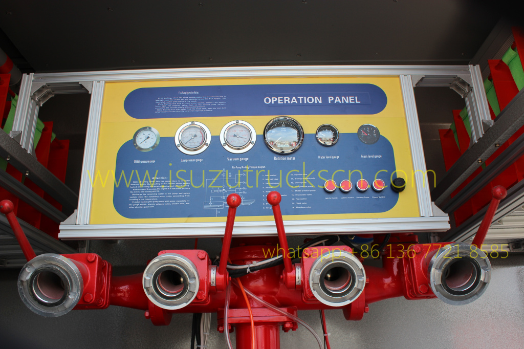 12,000L Foam Water Fire truck Isuzu FVZ trucks