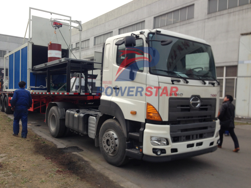 Mobile Drummed Bitumen Decanting Trailer (8,000L)