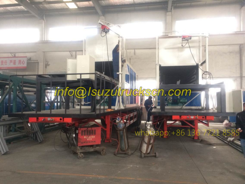 Bitumen barreled decanter Trailer type Barreled Asphalt Melter