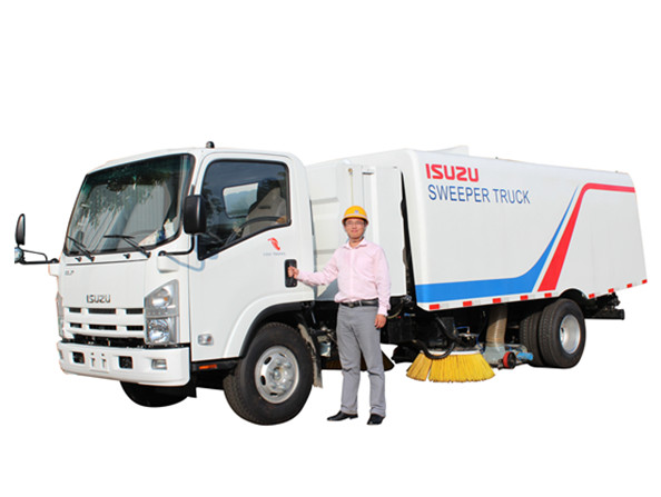 KATO Jepang merancang Truk Penyapu Jalan Isuzu oleh powerstar