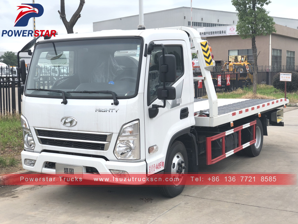 Truk flatbed Penarik Pemulihan Darurat Hyundai untuk dijual