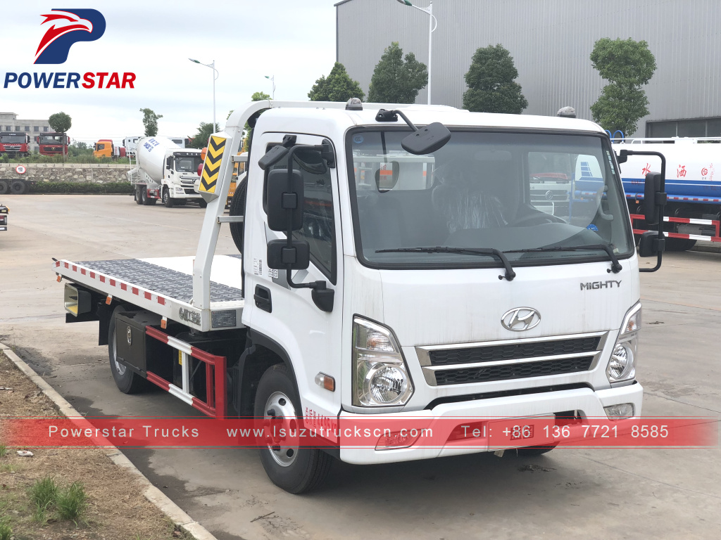 Truk flatbed Penarik Pemulihan Darurat Hyundai untuk dijual