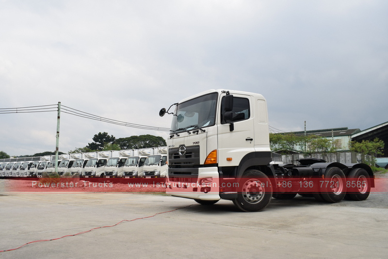 myanmar 6X4 Tractor Head/Prime Mover hino untuk dijual