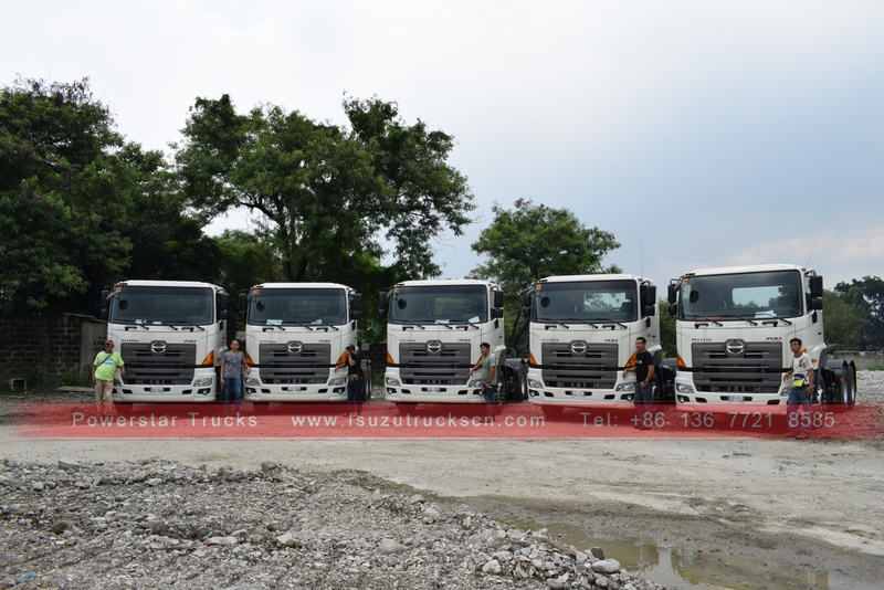 myanmar 6X4 Tractor Head/Prime Mover hino untuk dijual