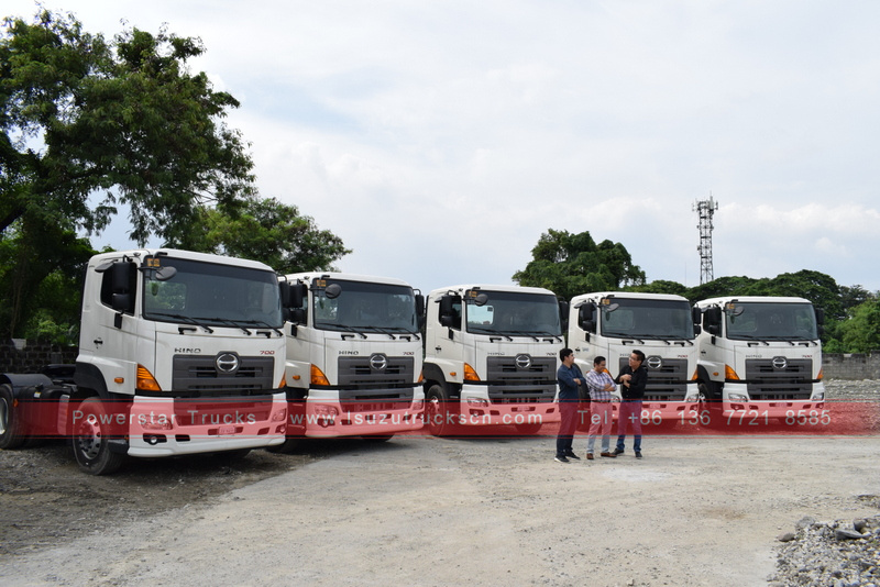 myanmar 6X4 Tractor Head/Prime Mover hino untuk dijual