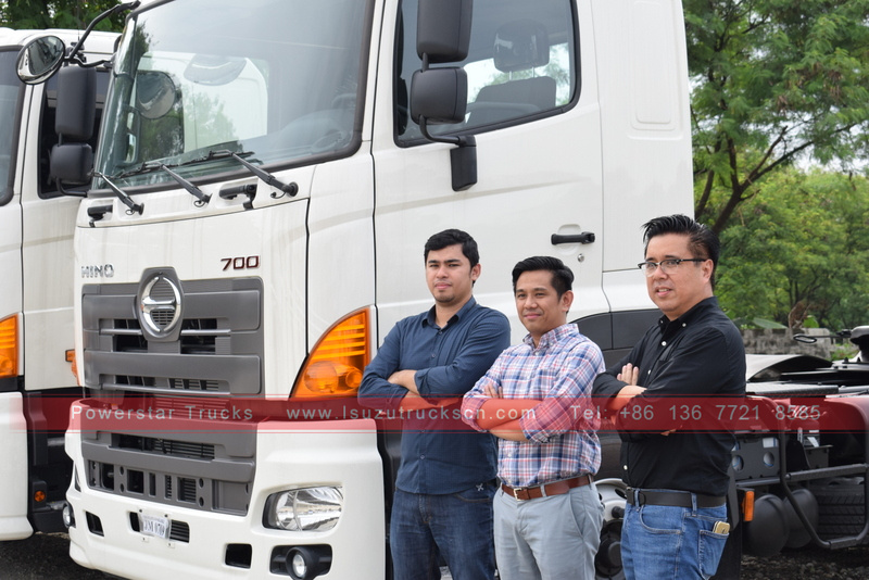 myanmar 6X4 Tractor Head/Prime Mover hino untuk dijual