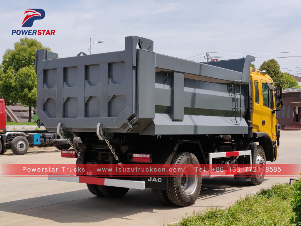 Tipper truk sampah JAC Myanmar untuk dijual