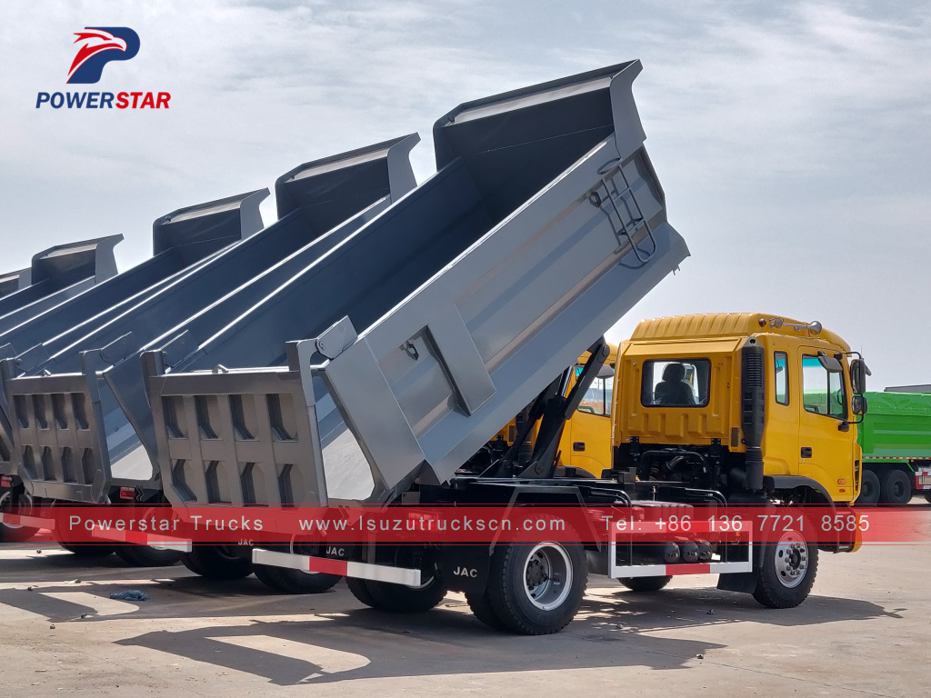 Tipper truk sampah JAC Myanmar untuk dijual