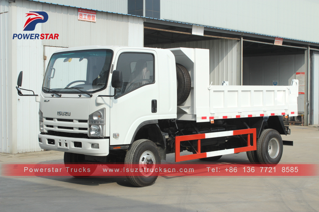 Filipina Truk dumper mini dumper ISUZU 4x4 roda baru untuk dijual