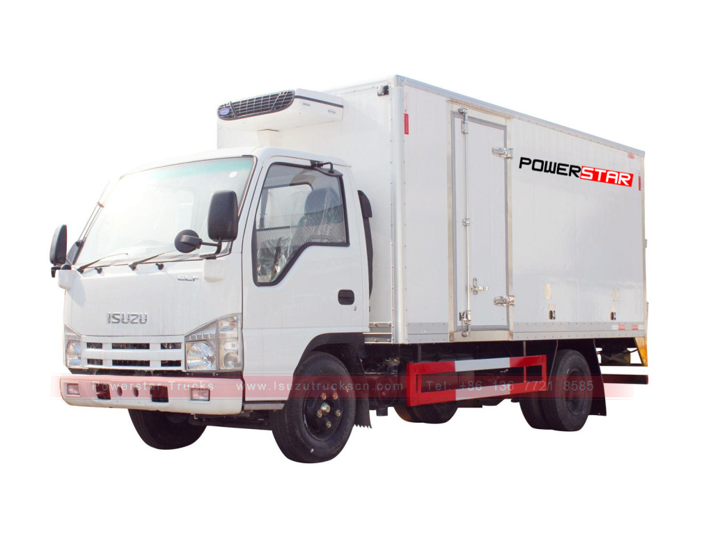 Truk Pendingin Panel Terisolasi Panel Sandwich Isuzu