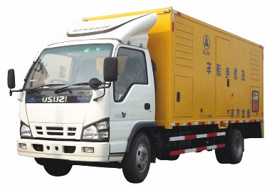 truk catu daya isuzu generatir untuk dijual