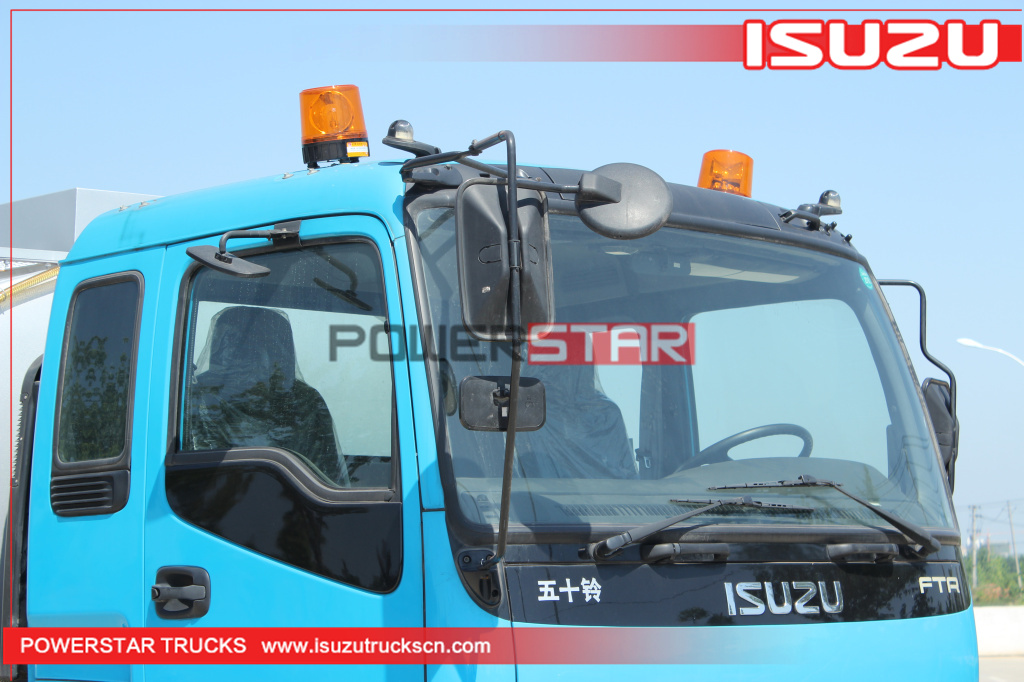 Myanmar ISUZU FTR FVR Truk Tangki Bahan Bakar Pengisian Bahan Bakar Truk Tanker Minyak Dijual