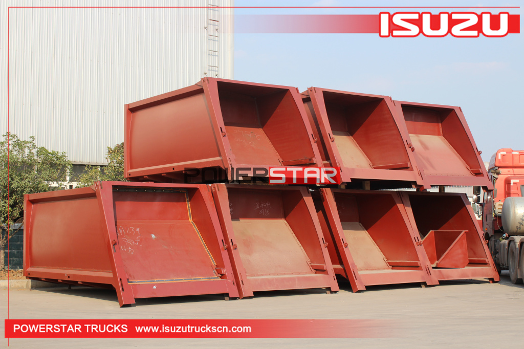 Brand new 8tons 10Tons Isuzu Rear Loader Refuse Truck body