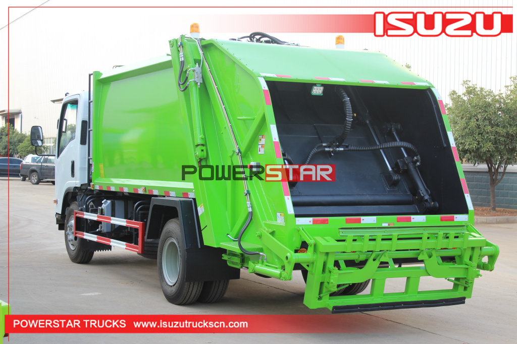 Brand new 8tons 10Tons Isuzu Rear Loader Refuse Truck body