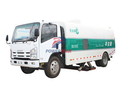 Isuzu Penyapu Vakum Tanpa Air