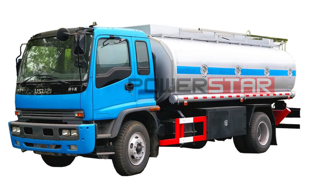 Truk Tangki Bahan Bakar Bowser Minyak Filipina Isuzu 16.000L untuk dijual