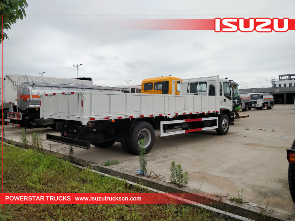 ISUZU FVR FTR sidewall Dropside 6wheeler Cargo Trucks for sale