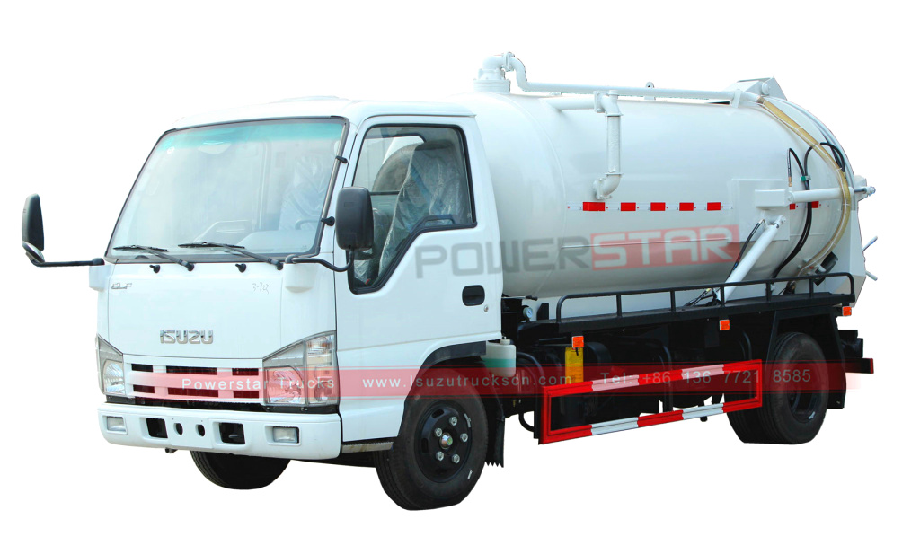 Truk Tangki Limbah Isuzu