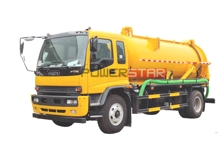 Truk Tanker Limbah Vakum ISUZU FTR