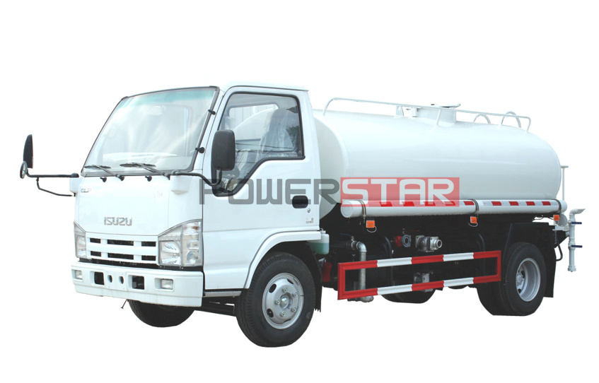 Factory Supply 4x2 ISUZU 3Tons Mobile 3,000L Drinking Water Transport Tanker Trucks