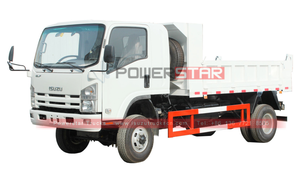 Truk pembuangan sampah ISUZU NPR ELF 4*4