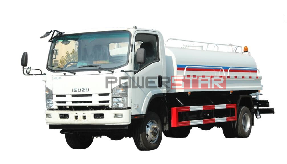 ELF Isuzu 4WD 4X4 Truk Air Minum Truk Penyiram Minum