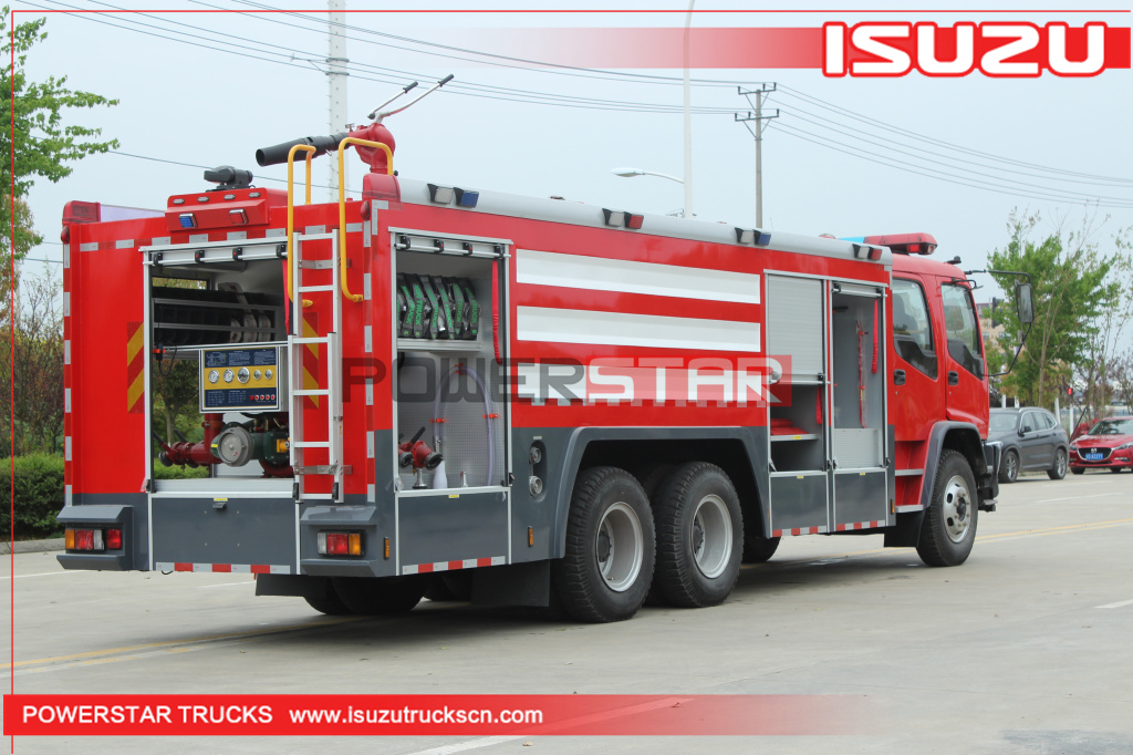 Brand new 2021 ISUZU FVZ Water Foam Combination fire truck fire fighting vehicle for sale