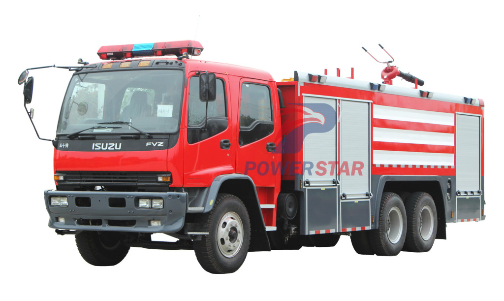 Truk pemadam kebakaran busa air ISUZU FVZ