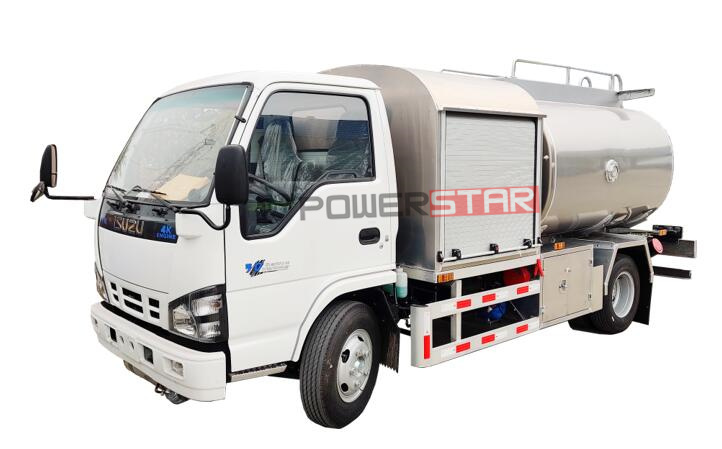 Truk Dispenser Bahan Bakar Pesawat Pengisian Bahan Bakar Pesawat Udara ISUZU