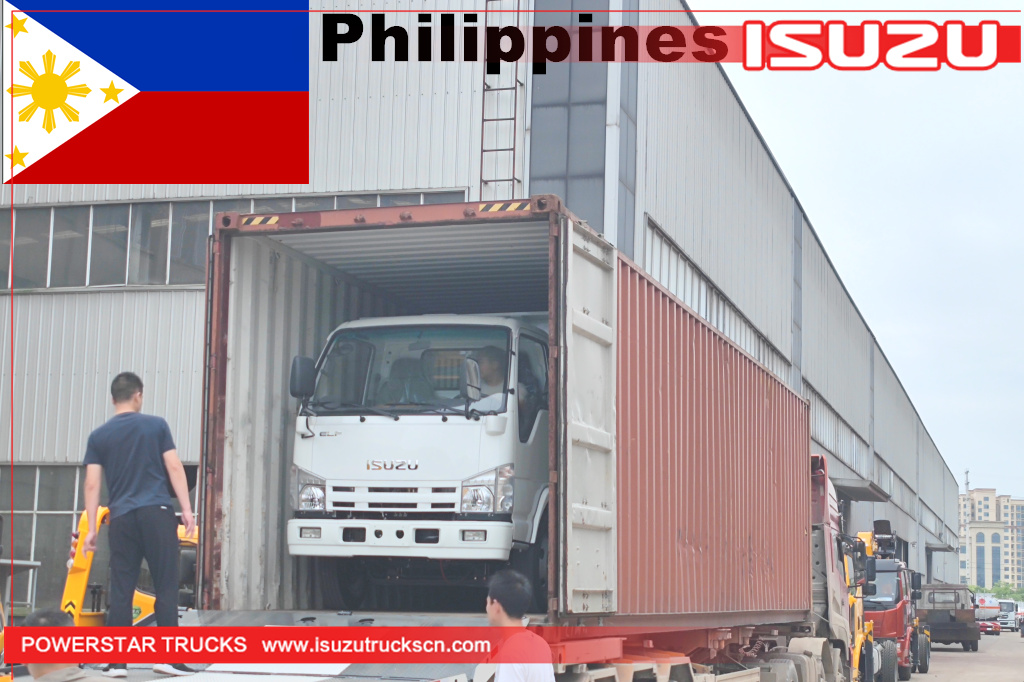 Filipina ISUZU 4X2 6 roda dump truck 2T 3T 5T ​​Tipper Mini Cargo Truck Dijual