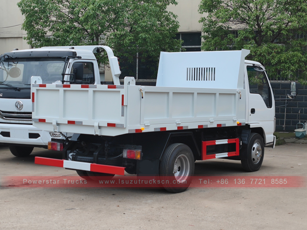 Filipina ISUZU 4X2 6 roda dump truck 2T 3T 5T ​​Tipper Mini Cargo Truck Dijual