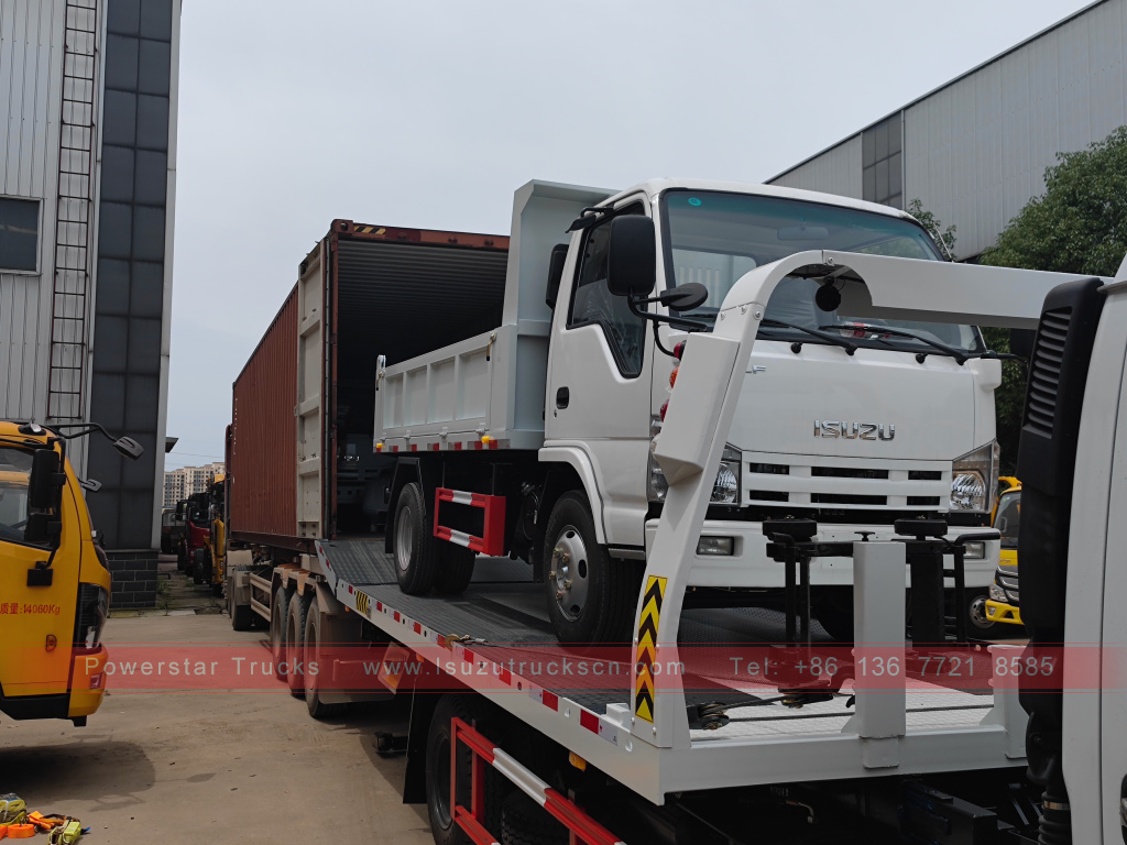 Filipina ISUZU 4X2 6 roda dump truck 2T 3T 5T ​​Tipper Mini Cargo Truck Dijual