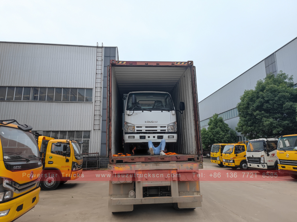 Filipina ISUZU 4X2 6 roda dump truck 2T 3T 5T ​​Tipper Mini Cargo Truck Dijual