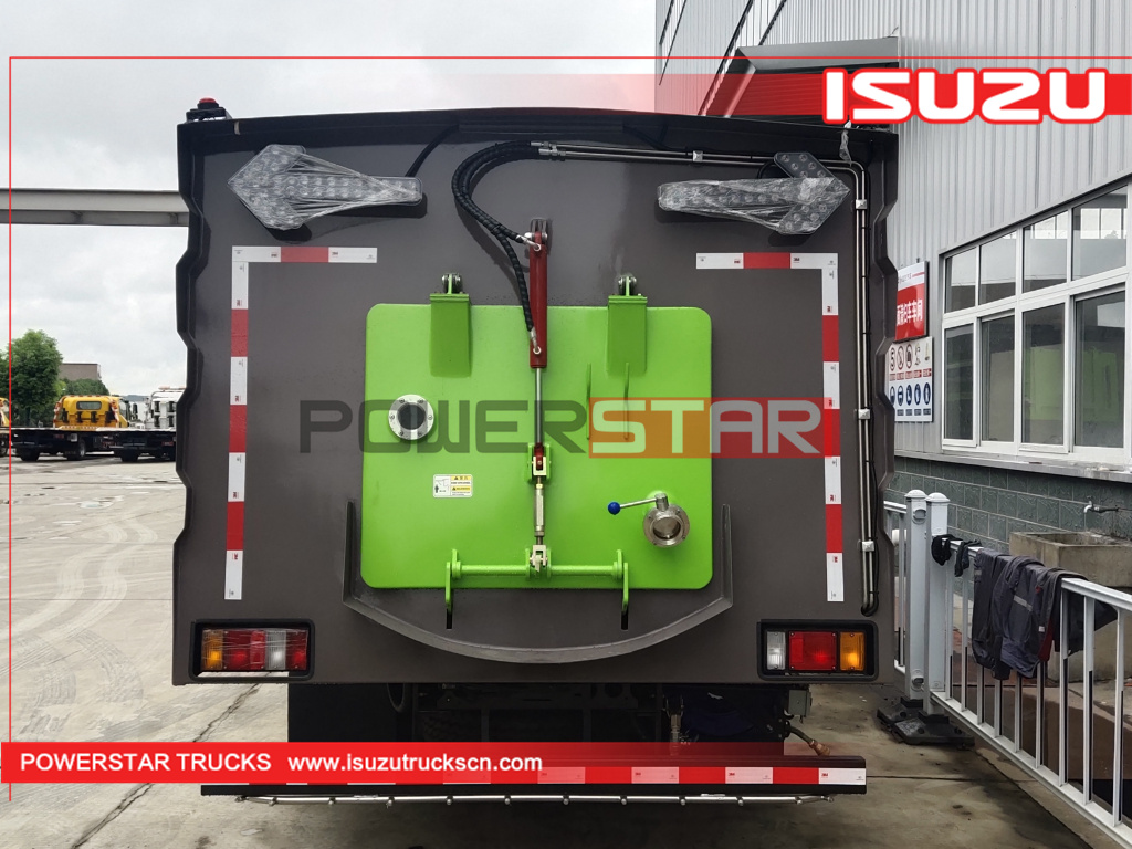 ISUZU ELF KV100 High Pressure Water Washing Road Sweeper Truck