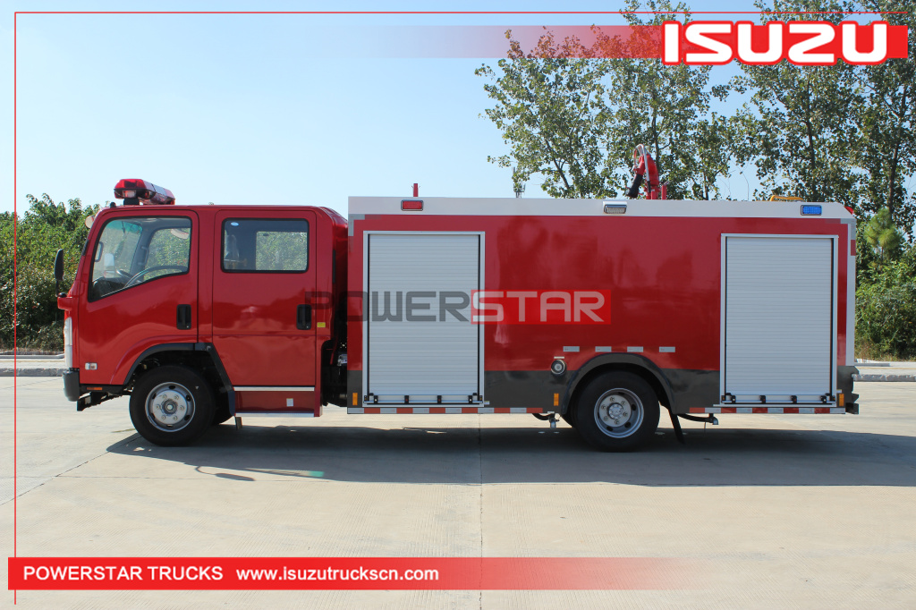 Brand new 2021 ISUZU ELF/700P Water Bowser Fire Truck Pump fire Vehicle 