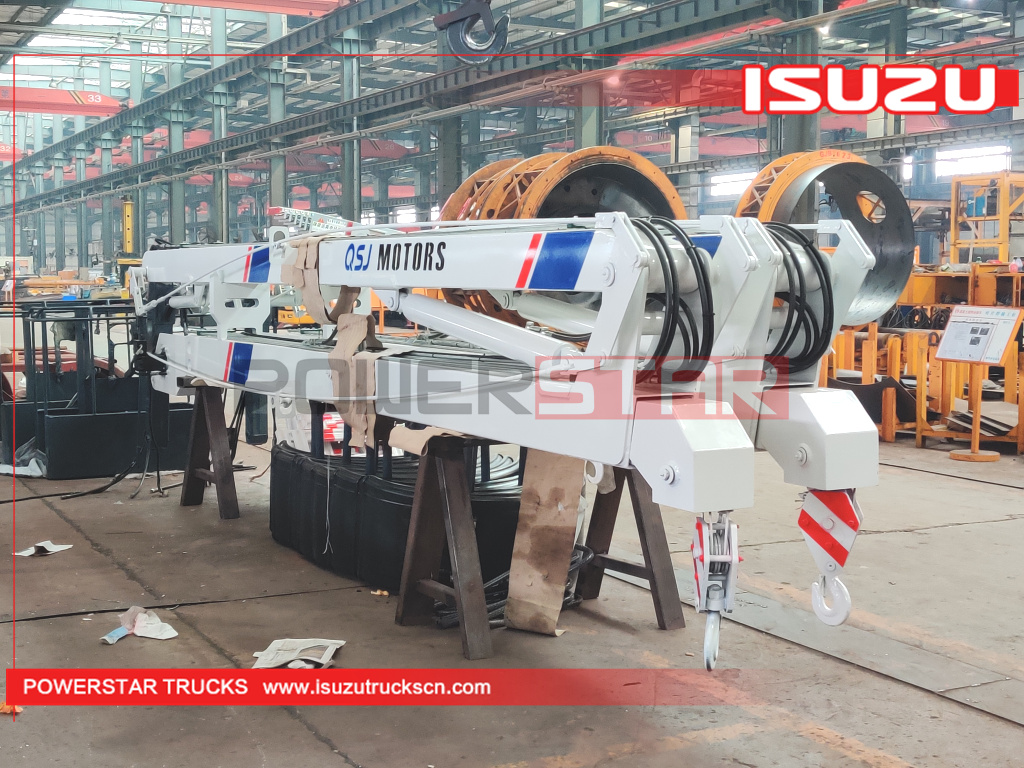 Filipina ISUZU Aerial lift truck platform operasi truk body kit udara untuk dijual