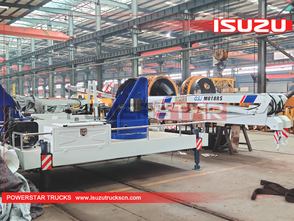 Filipina ISUZU Aerial lift truck platform operasi truk body kit udara untuk dijual