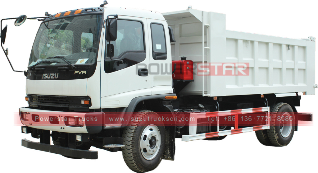 Tipper truk sampah ISUZU FVR