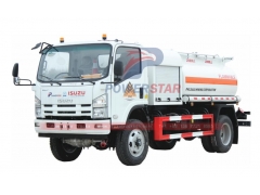 Truk Tanker Minyak Bowser Bahan Bakar ISUZU NPR ELF 4x4