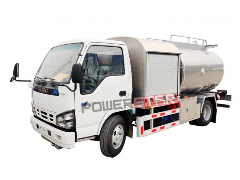 isuzu NKR/600P Truk tanker pengisian bahan bakar minyak pesawat