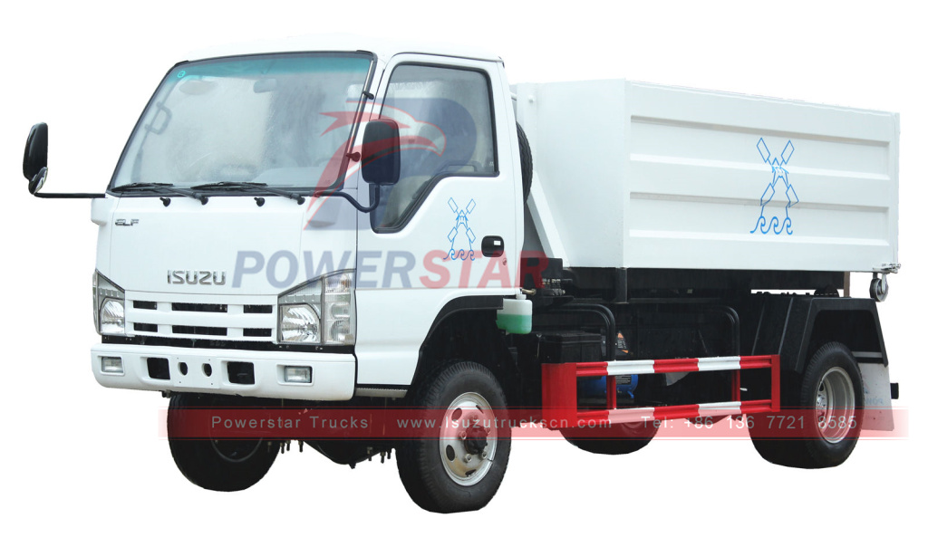 ISUZU ELF/NKR 100p 4X4 off road hook angkat truk sampah